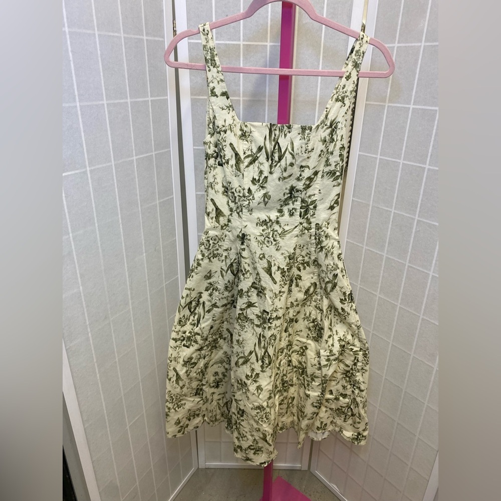 OPT Floral Print Sleeveless Dress